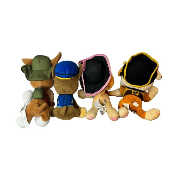 Paw Patrol Plush Stuffed Animals Toys Pretend Play 4 Dolls Nickelodeon - Picture 2 of 5